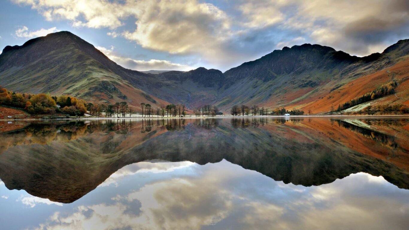 Lake District in Autumn Canva Image