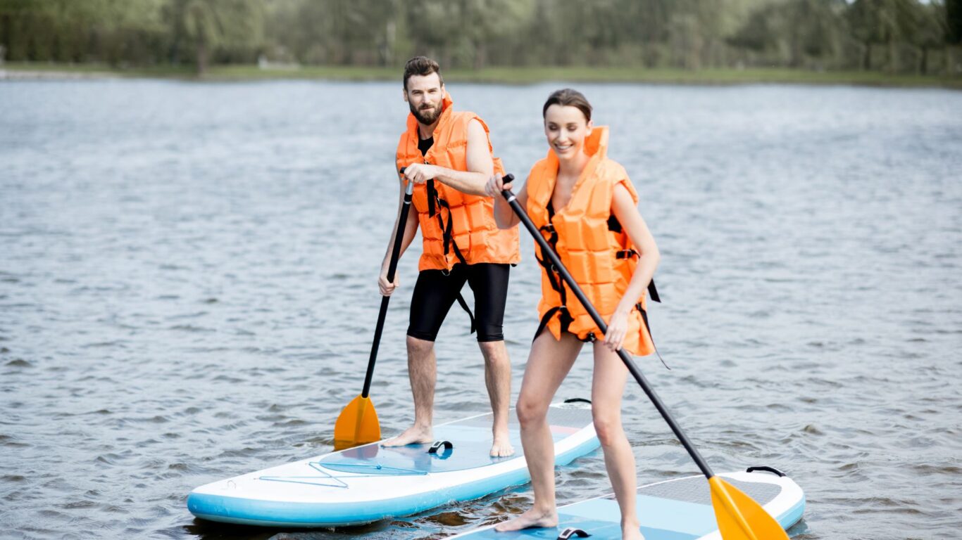 Paddleboarding Lake D